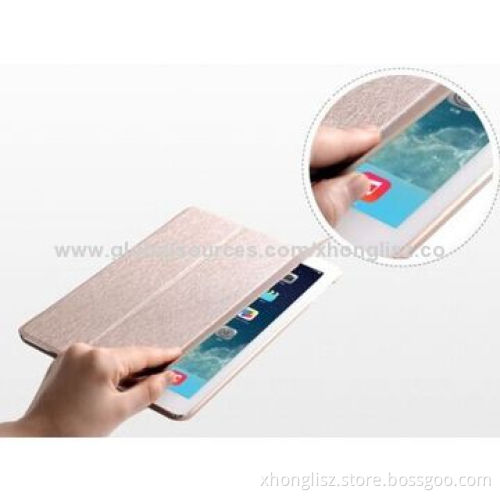 Ultra-slim Smart Cover PU Leather Stand Case for iPad, OEM and ODM Orders Acceptable
